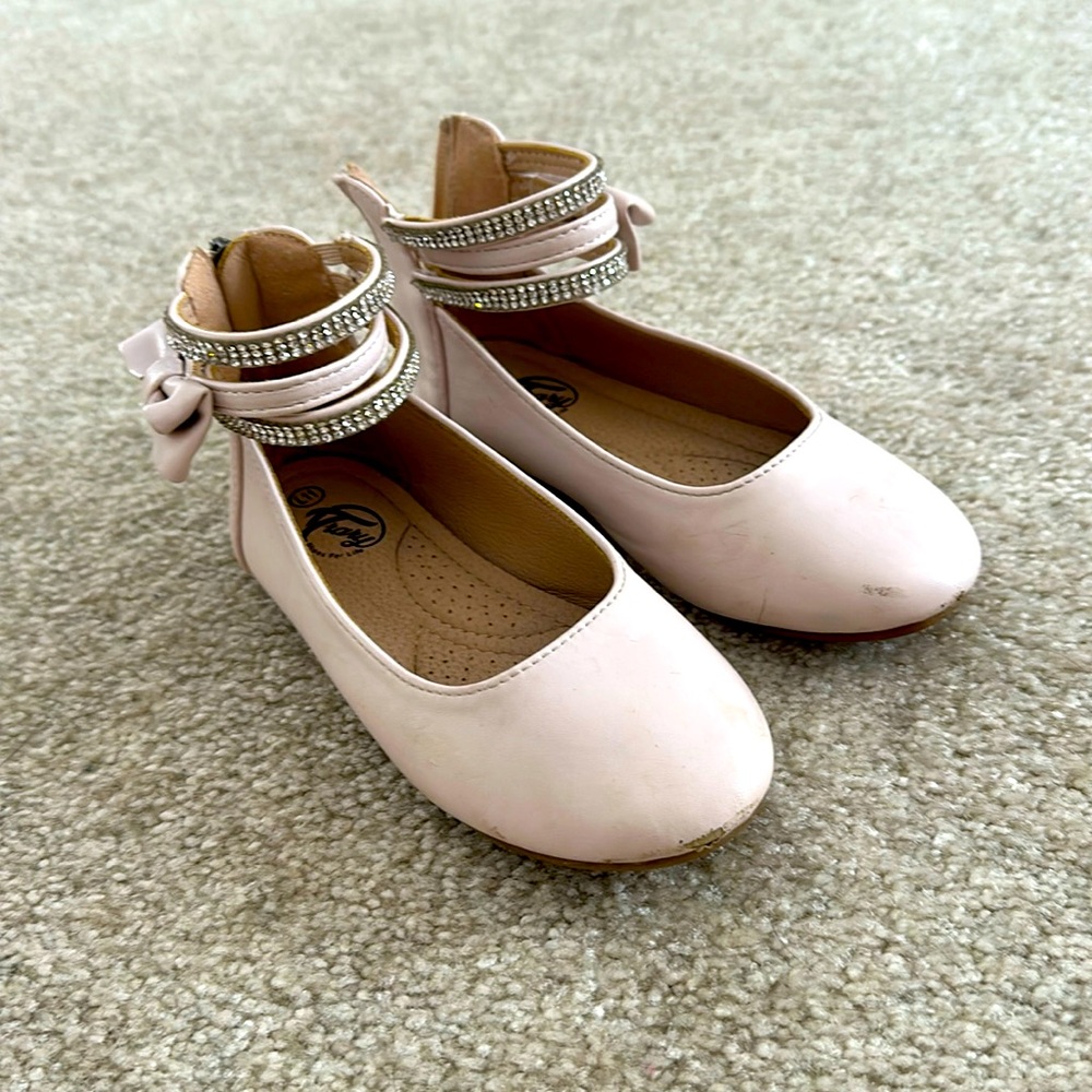 Little girls ballet dress shoes